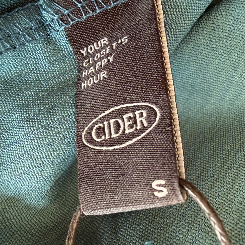 Cider Corduroy Floral Embroidered Mini Dress NWT S - Picture 5 of 9
